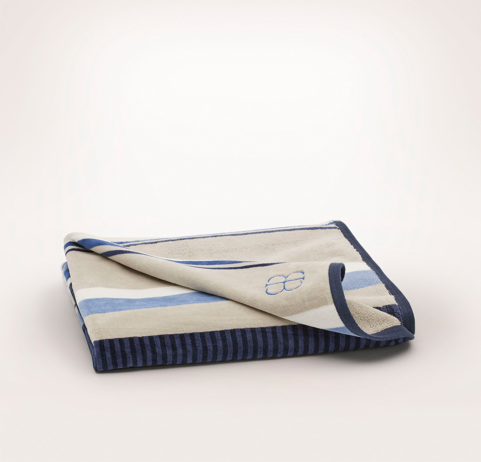 Shop Boll & Branch Organic The Beach Towel In Cabana Stripe