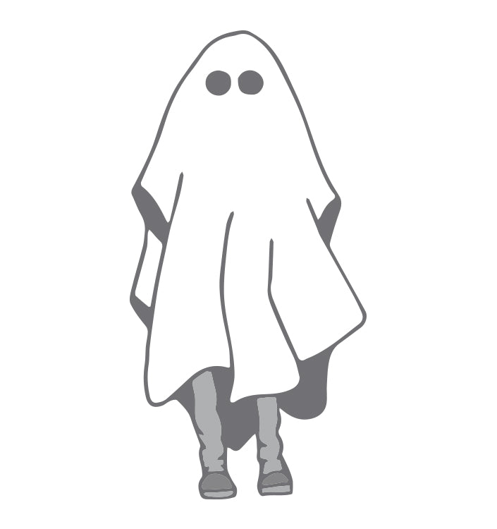 Ghost Halloween Costume Drawing - kashmittourpackage
