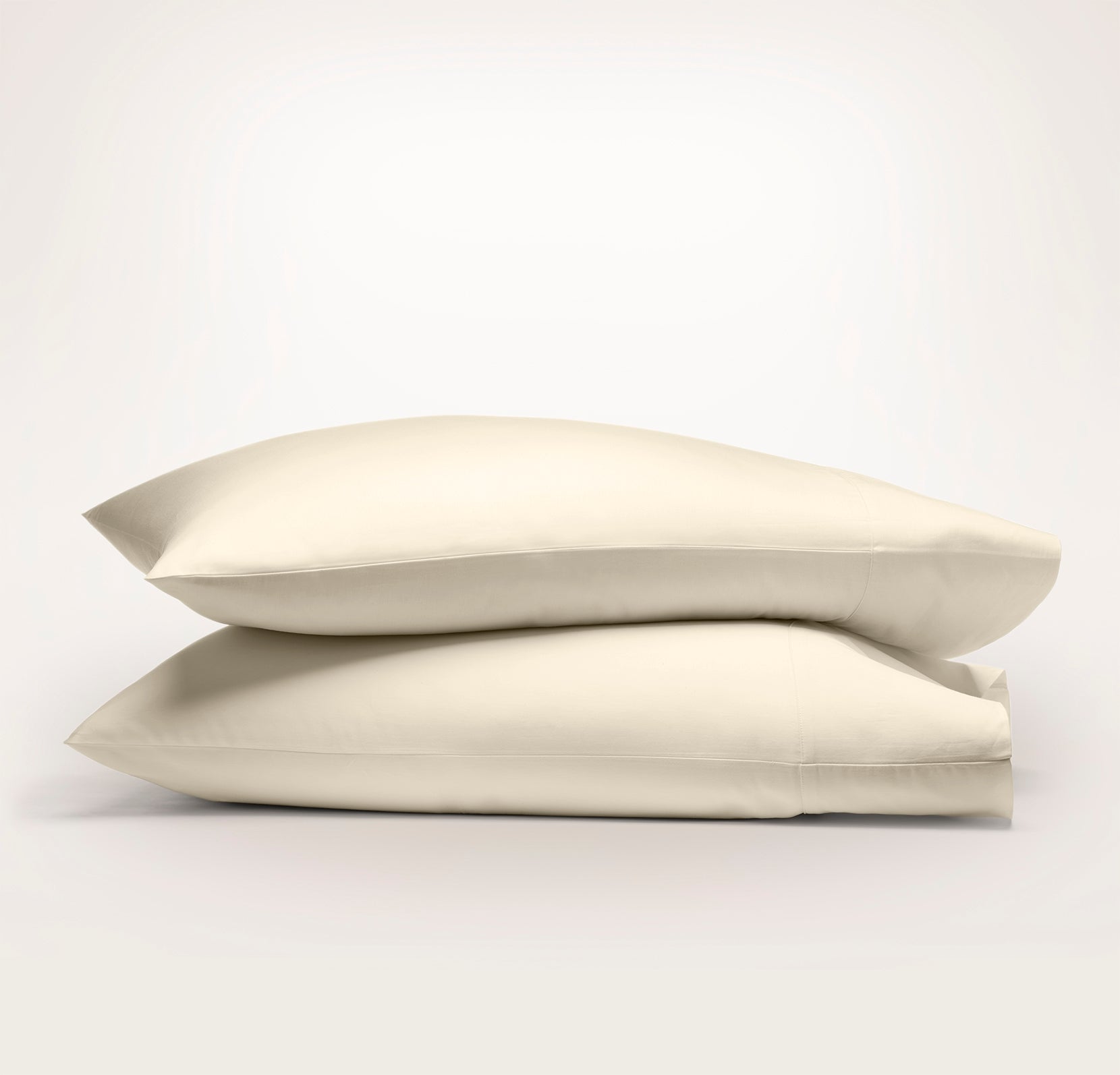 Signature Hemmed Pillowcase Set in Natural