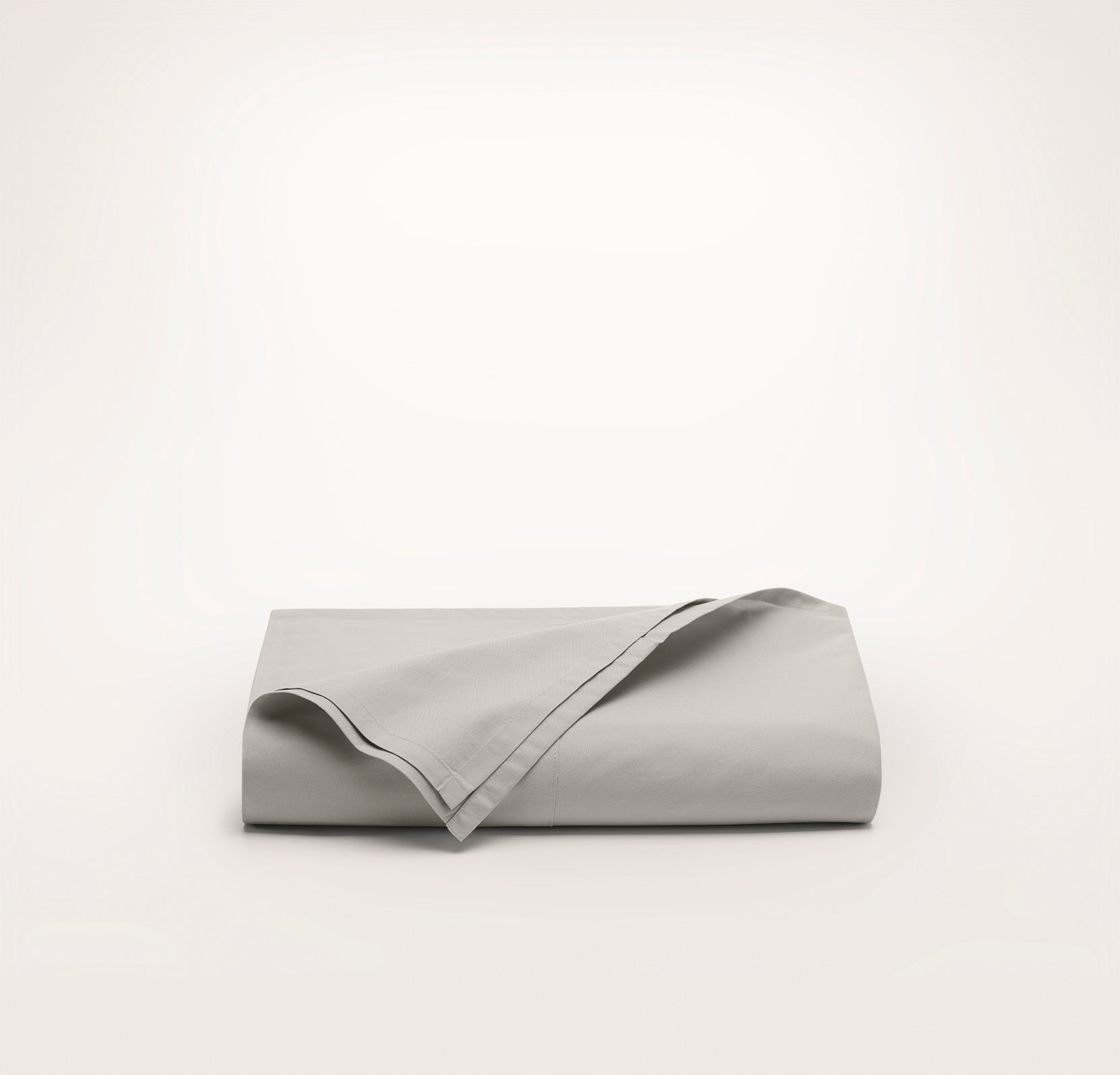 Signature Hemmed Flat Sheet in Pewter