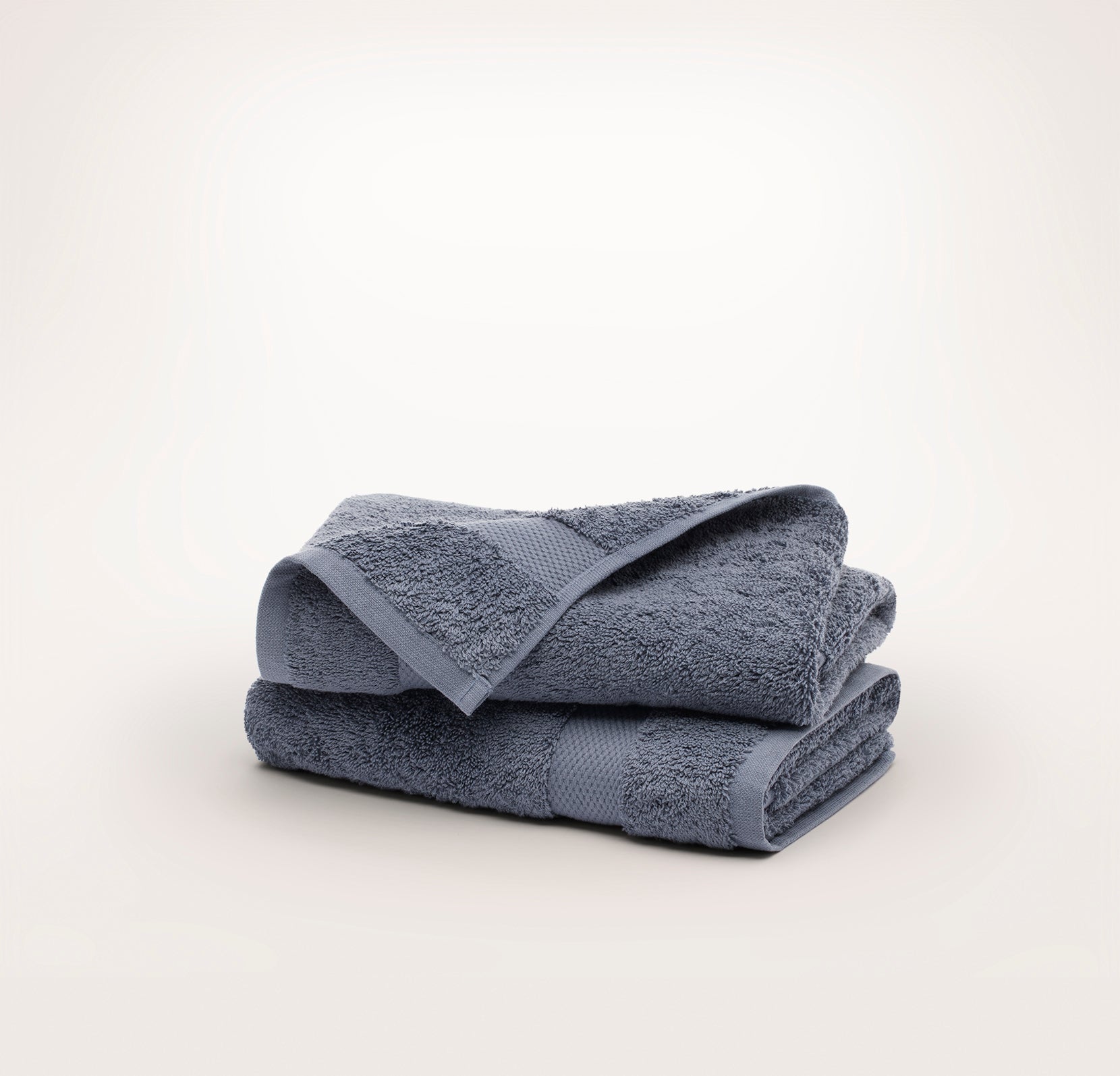 Plush Hand Towels (Pair) in Mineral