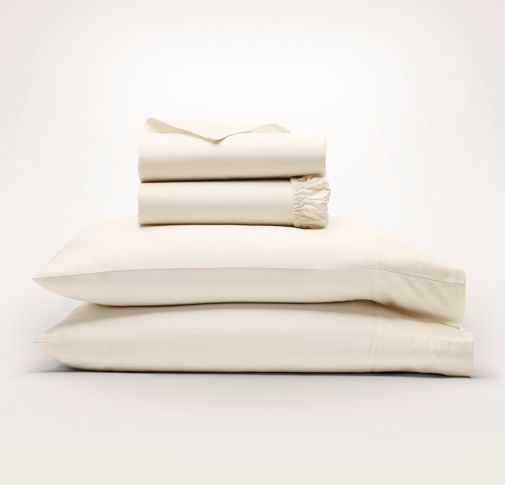 Photos - Bed Linen Boll & Branch Organic Signature Hemmed Sheet Set Natural 