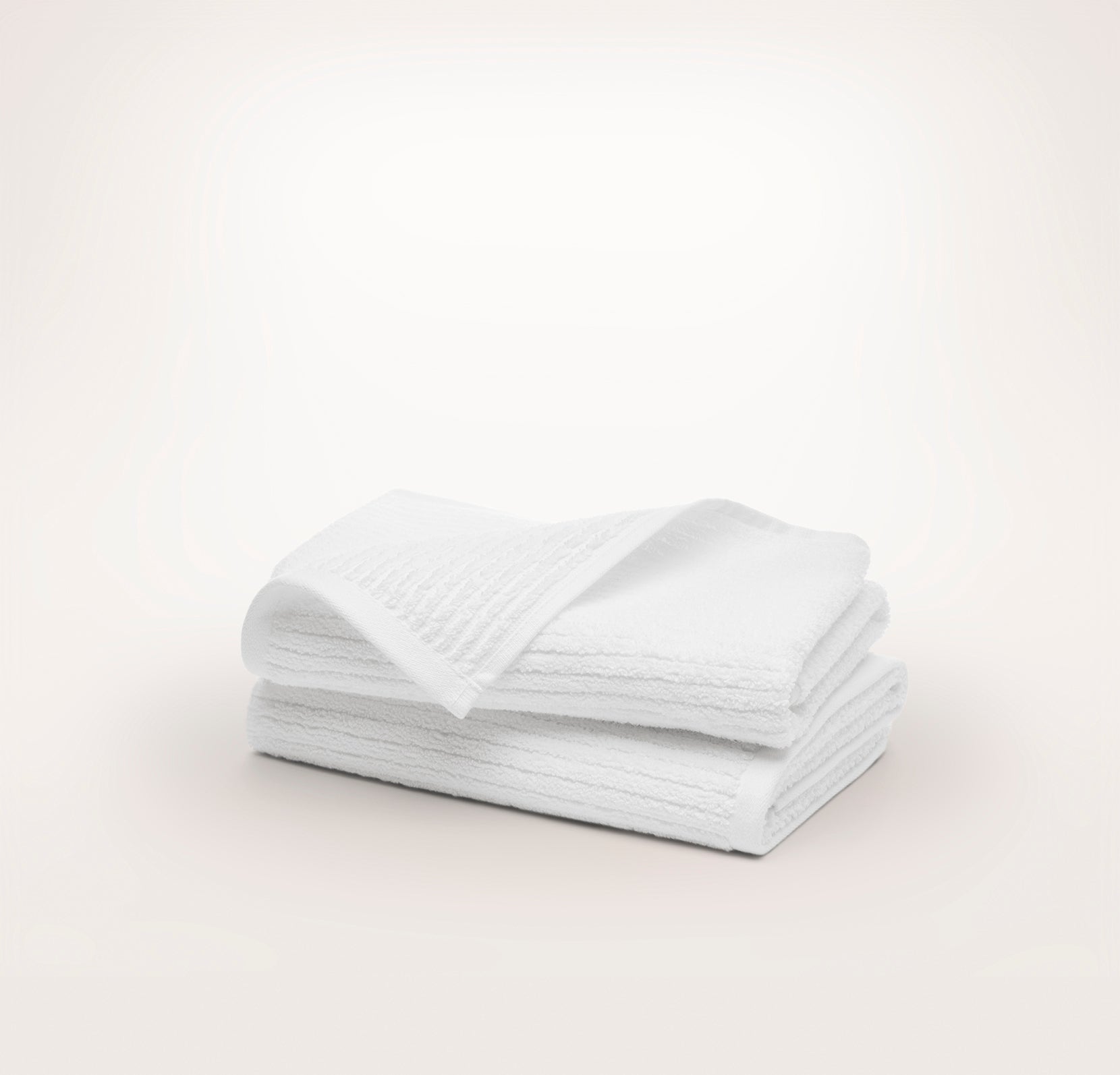 Boll & Branch Spa Organic Hand Towel, Set of 2 - White