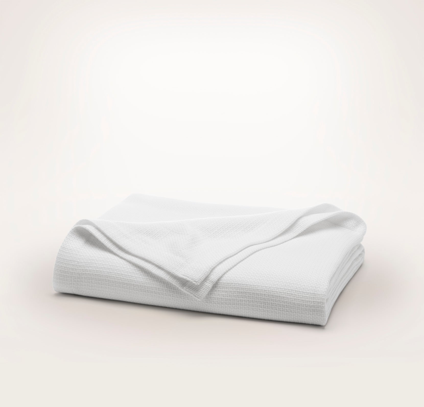 Lightweight Bed Blanket in White