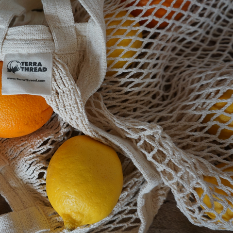 See through tote bag