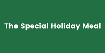 Special Meal Holiday Season