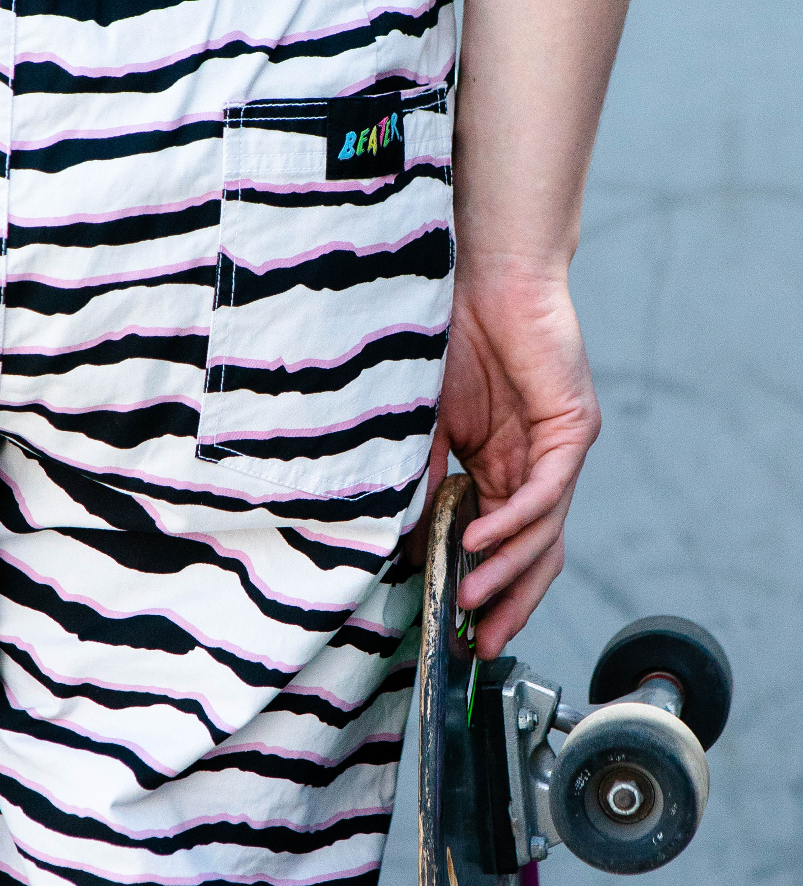 Beater Pant // Pink Rip Stripe / Modern Fit