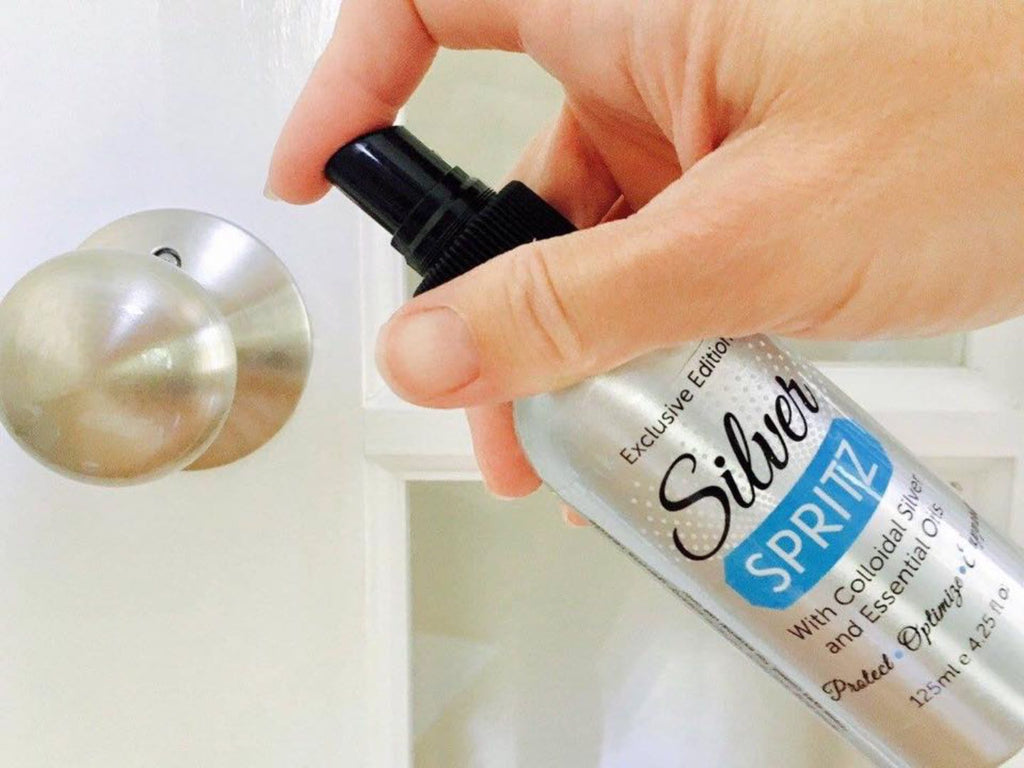 Silver Spritz helps sanitize 