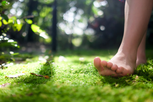 Grounding Barefoot in the Grass