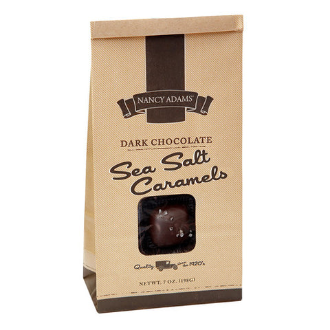 Nancy Adams Dark Chocolate Caramels with Sea Salt