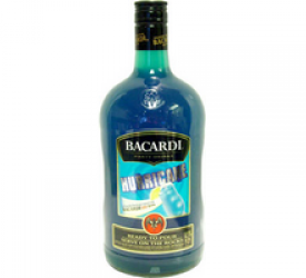 bacardi hurricane blue