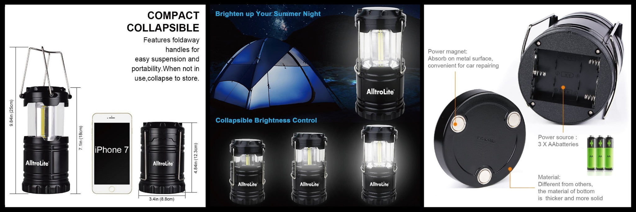 U-LITE™ Dual Color LED Lantern 4-Pack - By Hardkorr – Overland Addict