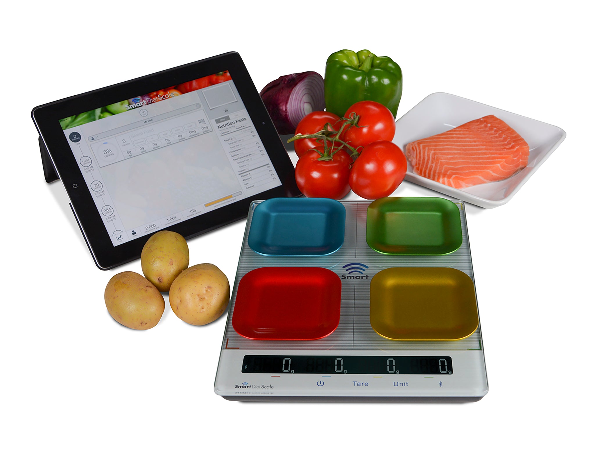 Smart Diet Scale The Ultimate Bluetooth Compatible Smart Food Scale