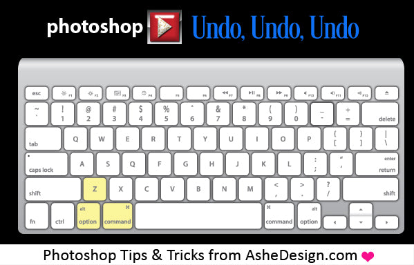 Repeated Undo Action in Photoshop