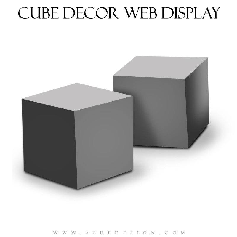 Download Ashe Design 4x4 Cube Decor Mockup Ashedesign