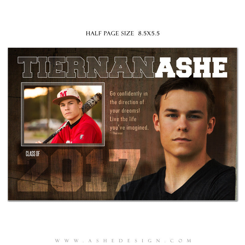 Ashe Design Senior Yearbook Ad Templates Game Maker