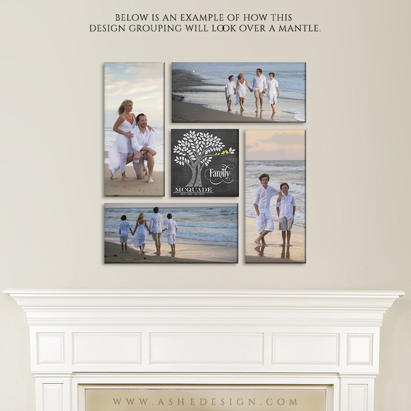 wall groupings photography templates family tree ashe design photography templates