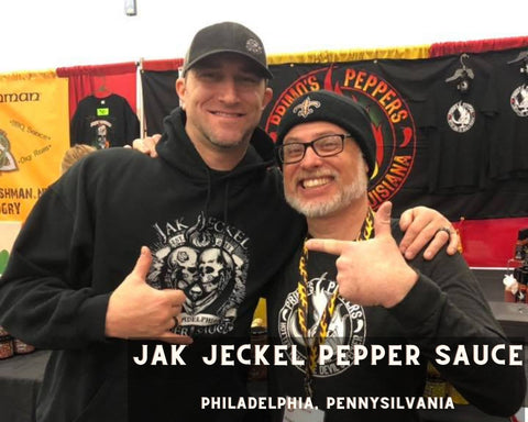 Jak Jeckel Pepper Sauce Group Photo