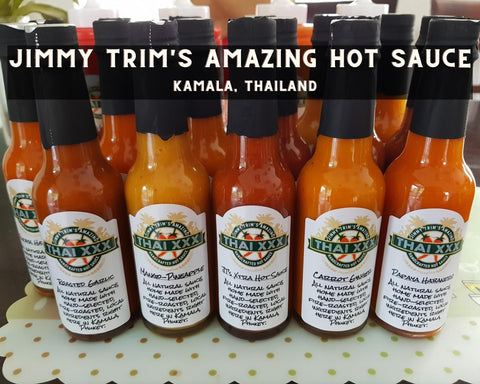 The Full Collection of Jimmy Trim's Hot Sauces