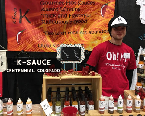 K-Sauce at a Farmers Market