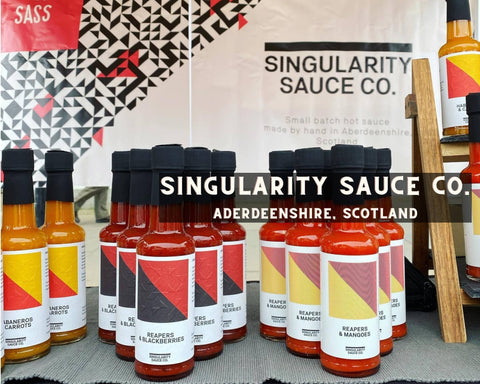 Singularity Sauce Company Line of Hot Sauces