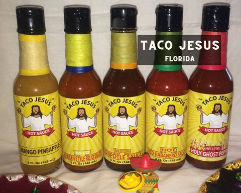 Taco Jesus Line of Hot Sauces