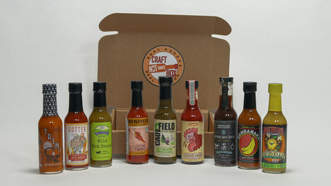 curated hot sauce collection