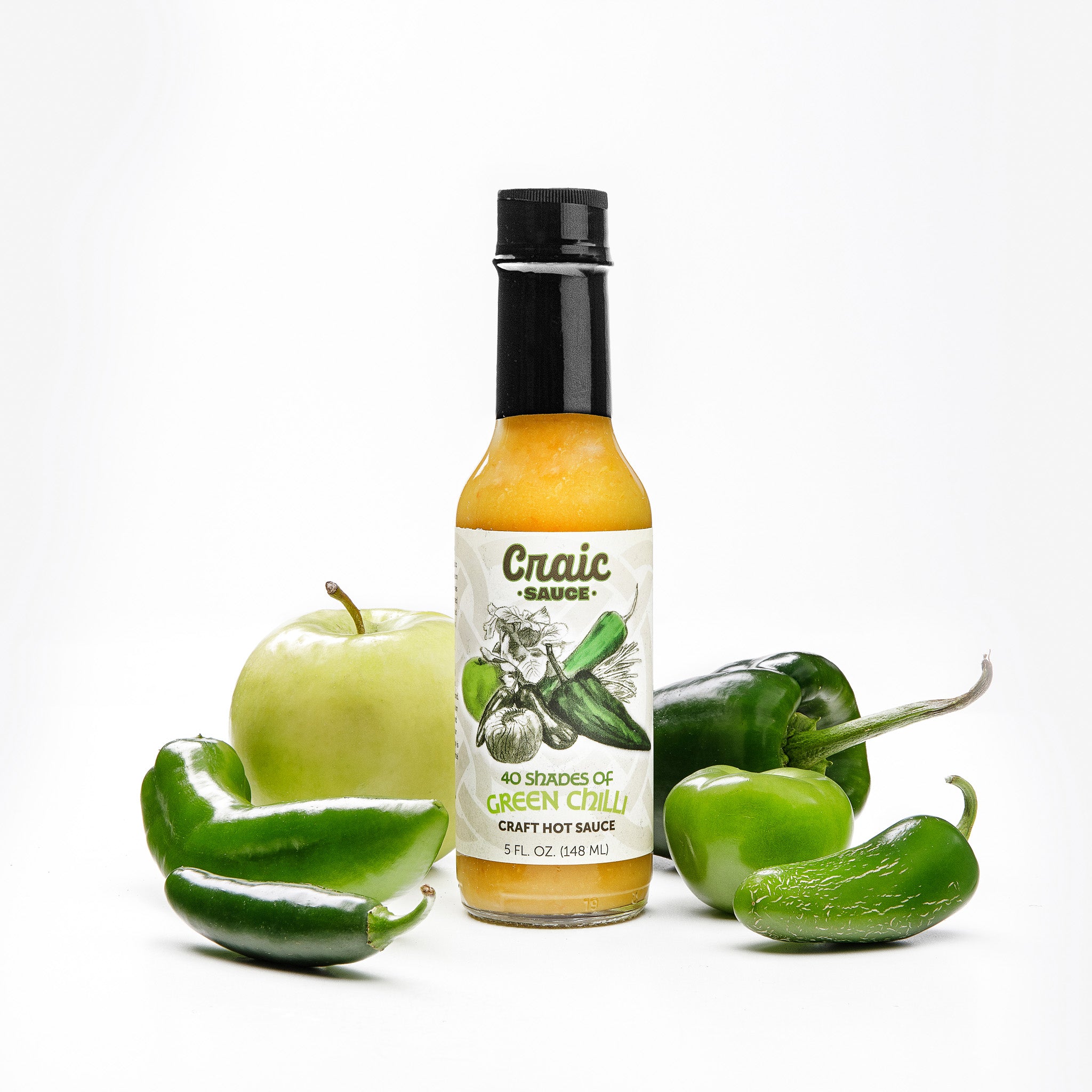 craic-sauce-40-shades-of-green-chilli-craft-hot-sauce