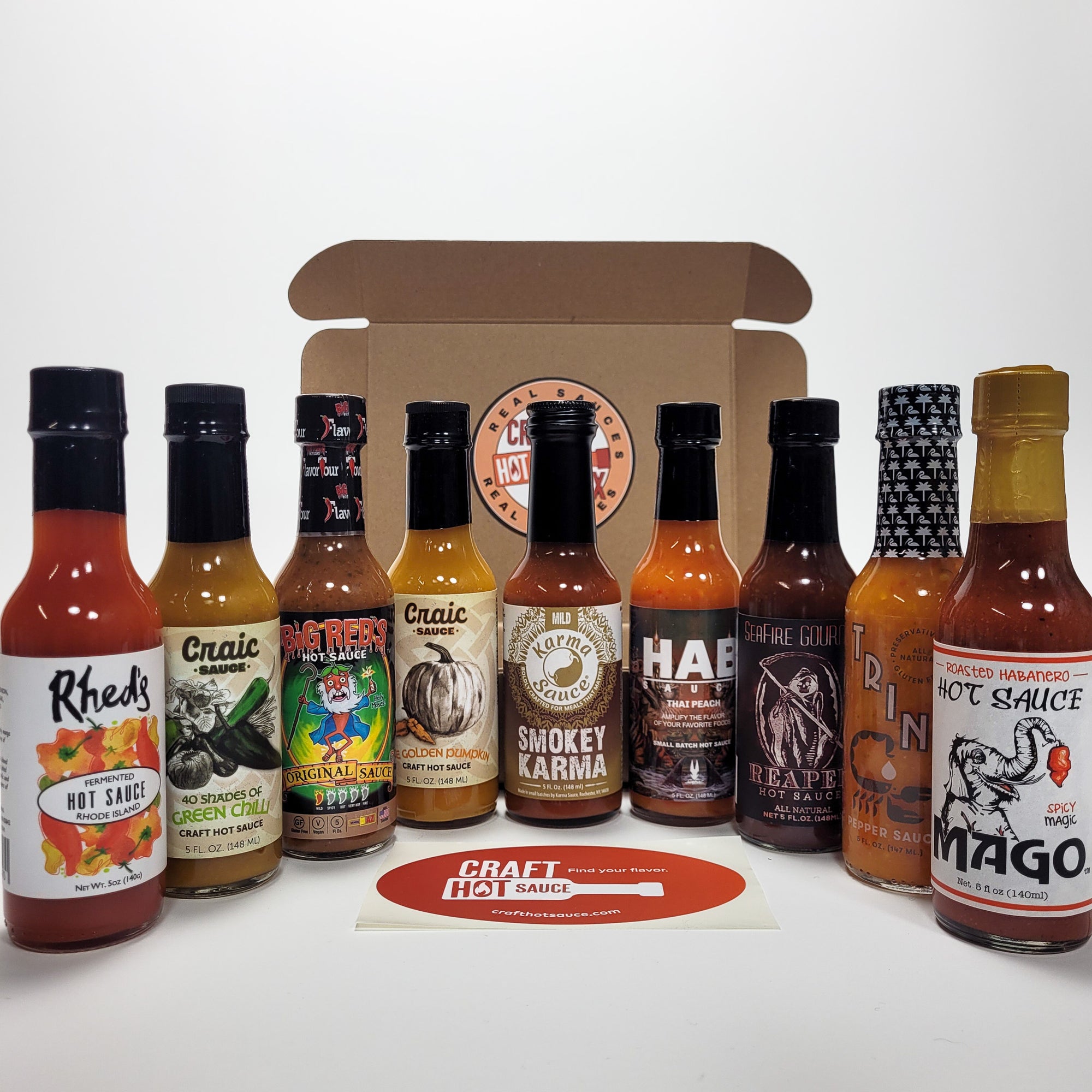 Pack Volcanique 6 Sauces Hot Ones