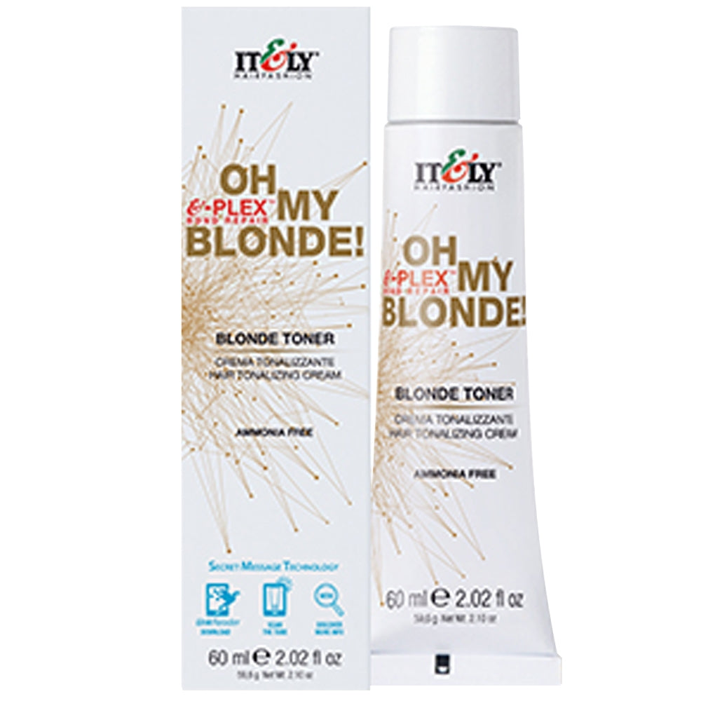 Italy Oh My Blonde E Plex Bond Repair Blonde Toner Ammonia Free 202 O 