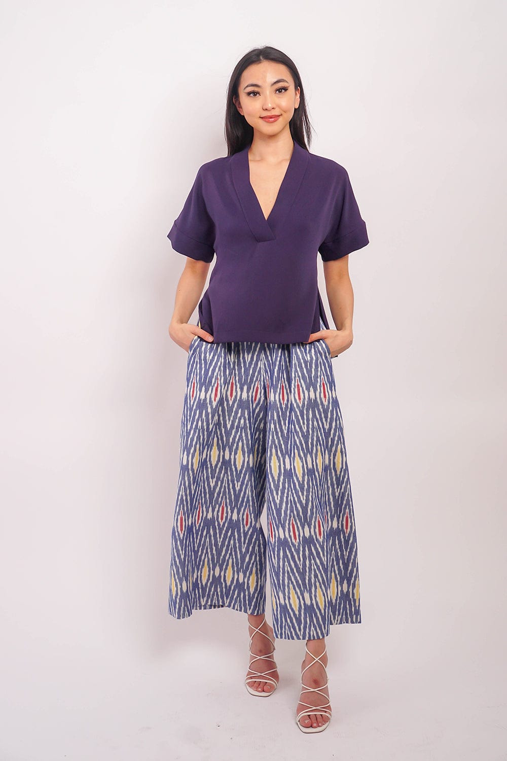 Santa Fe Print Summer Pants