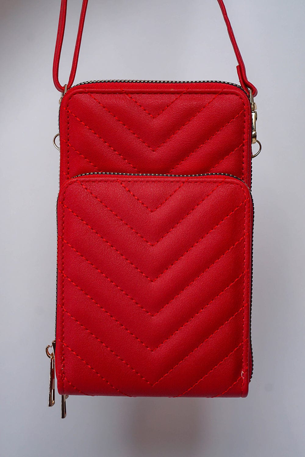 Stone Quilted Phone Holder Bag - Chloe Dao