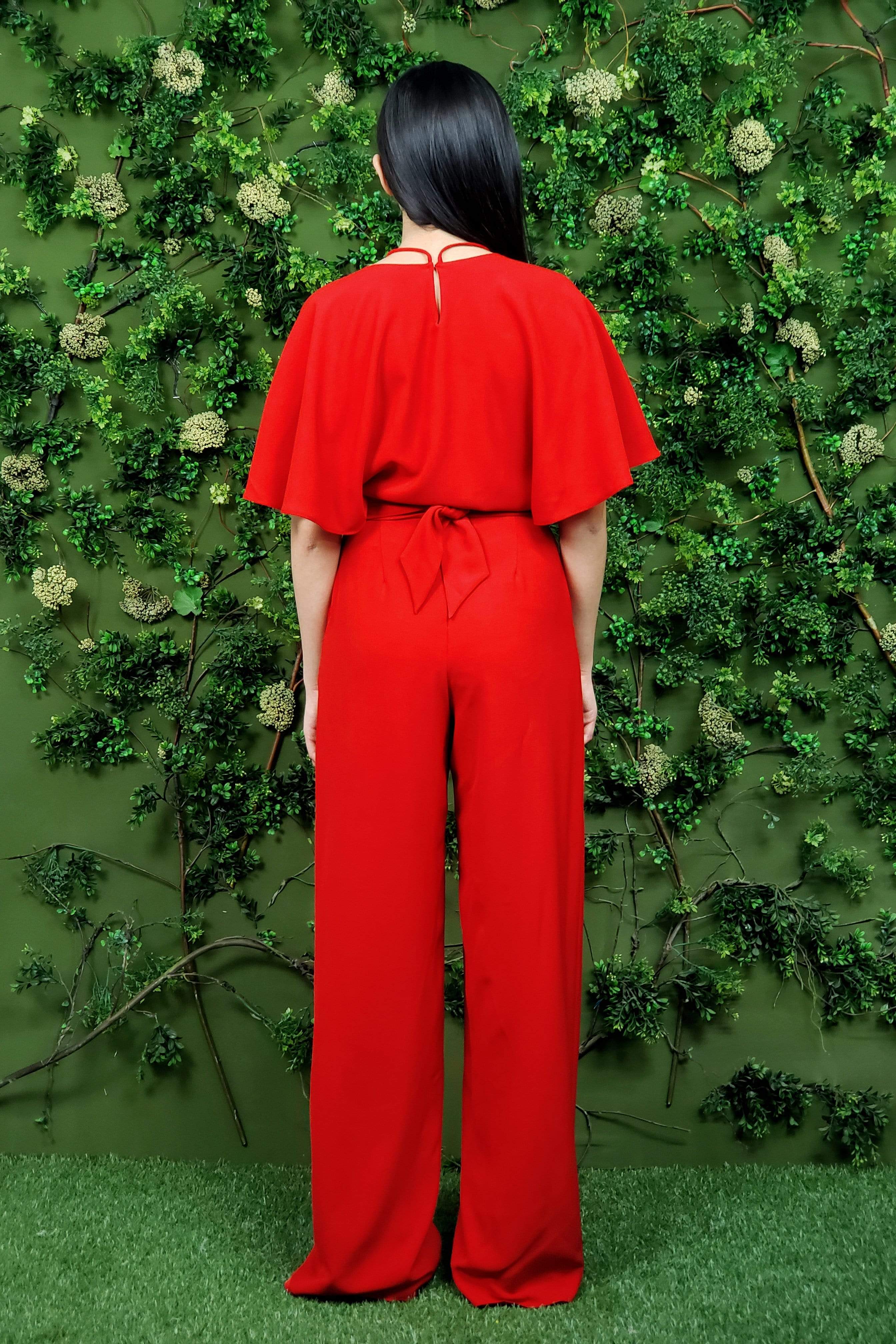 Necee Jumpsuit Red