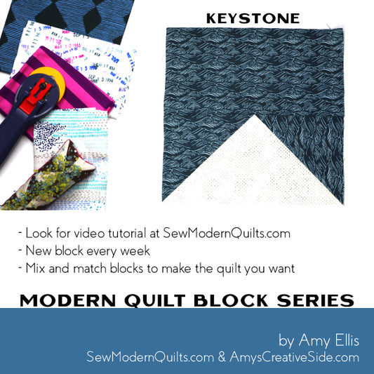 Keystone Quilt Block Pattern