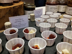 cheese and preserves samples