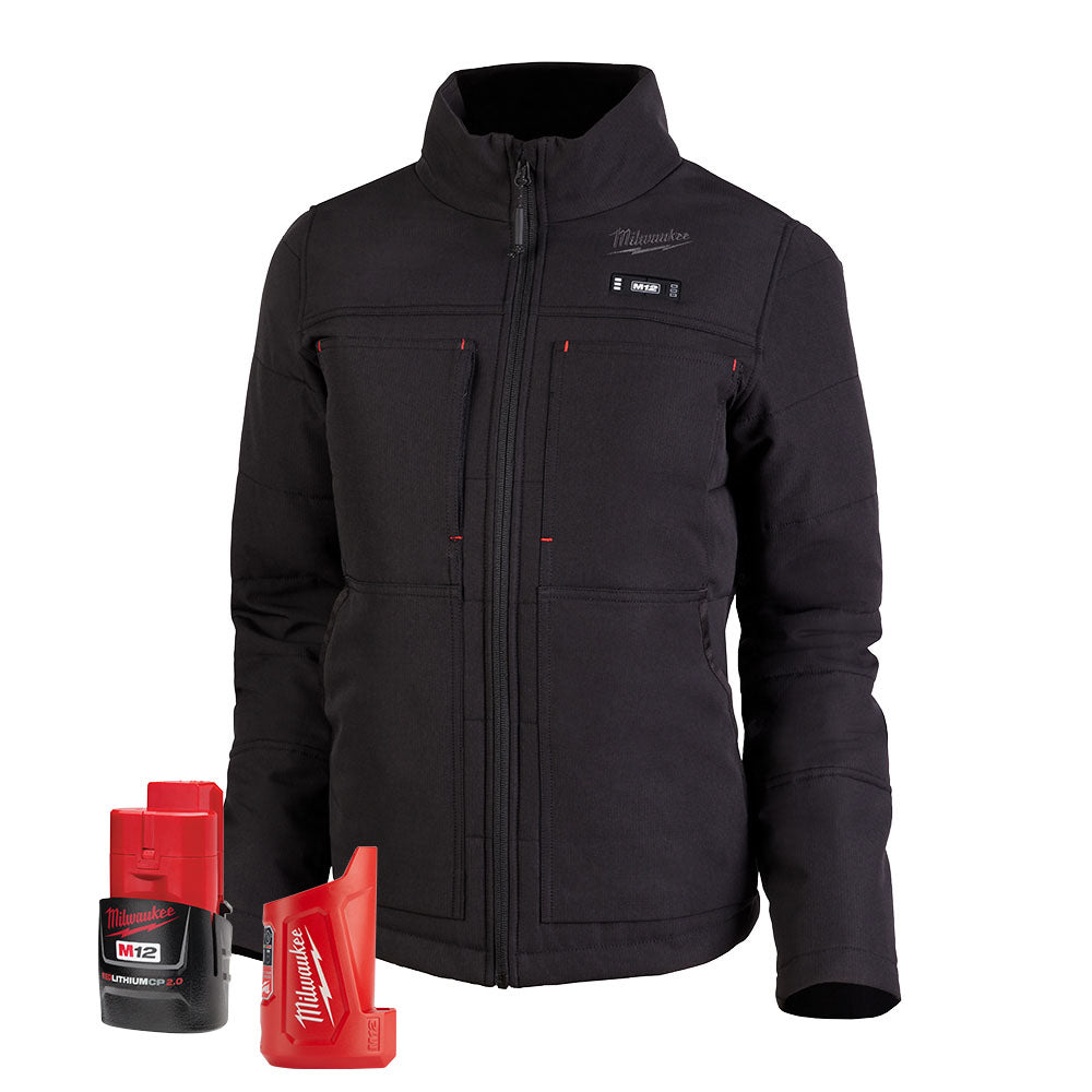 Milwaukee 334B-21 M12 Black Heated Women's Axis Vest Kit