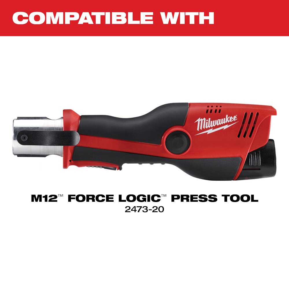 Milwaukee 49-16-2461M 1/4" - 7/8" Streamline ACR Press Jaw Kit for M12 FORCE LOGIC Press Tool - Image 4