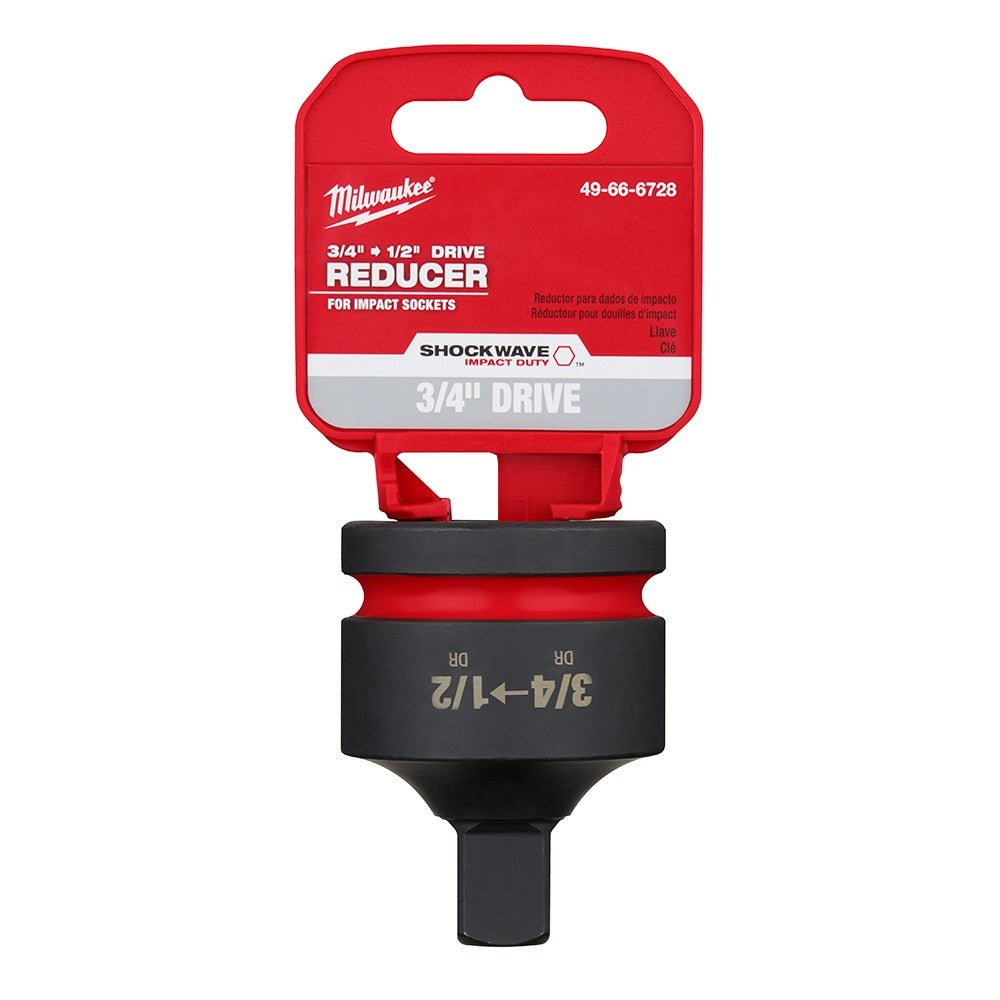 Milwaukee 49-66-6728 SHOCKWAVE Impact Duty™ 3/4" Drive 1/2" Drive Reducer