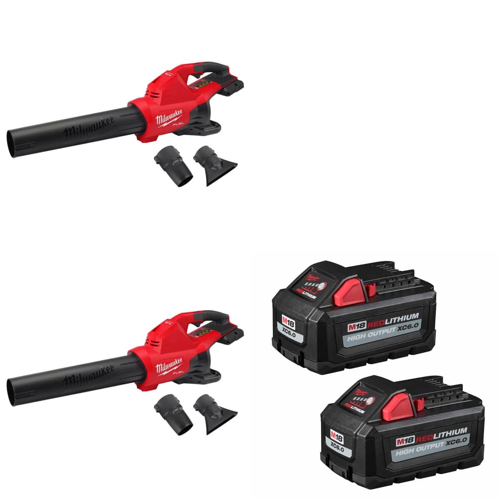 Milwaukee M18 FUEL Dual Battery 2824-20 145 mph 600 CFM 18 V Battery Handheld  Blower Tool Only (2 BATTERIES REQUIRED, NOT INCLUDED) - Ace Hardware