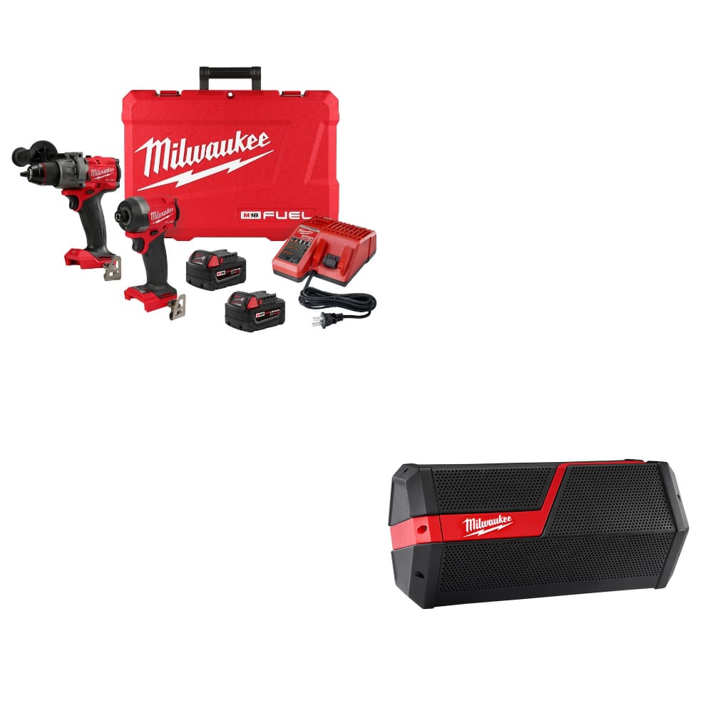 KIT TALADRO Y DESATORNILLADOR M18 MILWAUKEE 3697-259