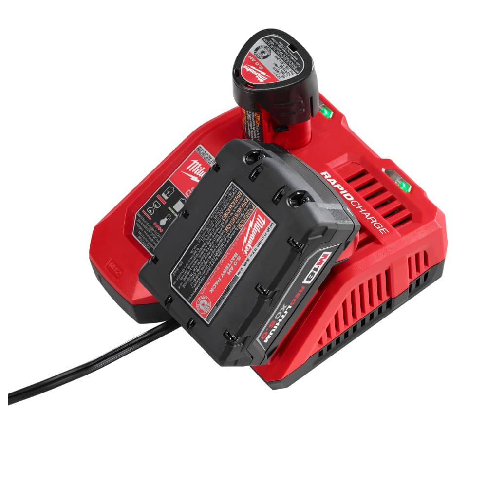 Milwaukee M12 and M18 12-Volt/18-Volt Lithium-Ion Multi-Voltage Battery  Charger 48-59-1812 - The Home Depot