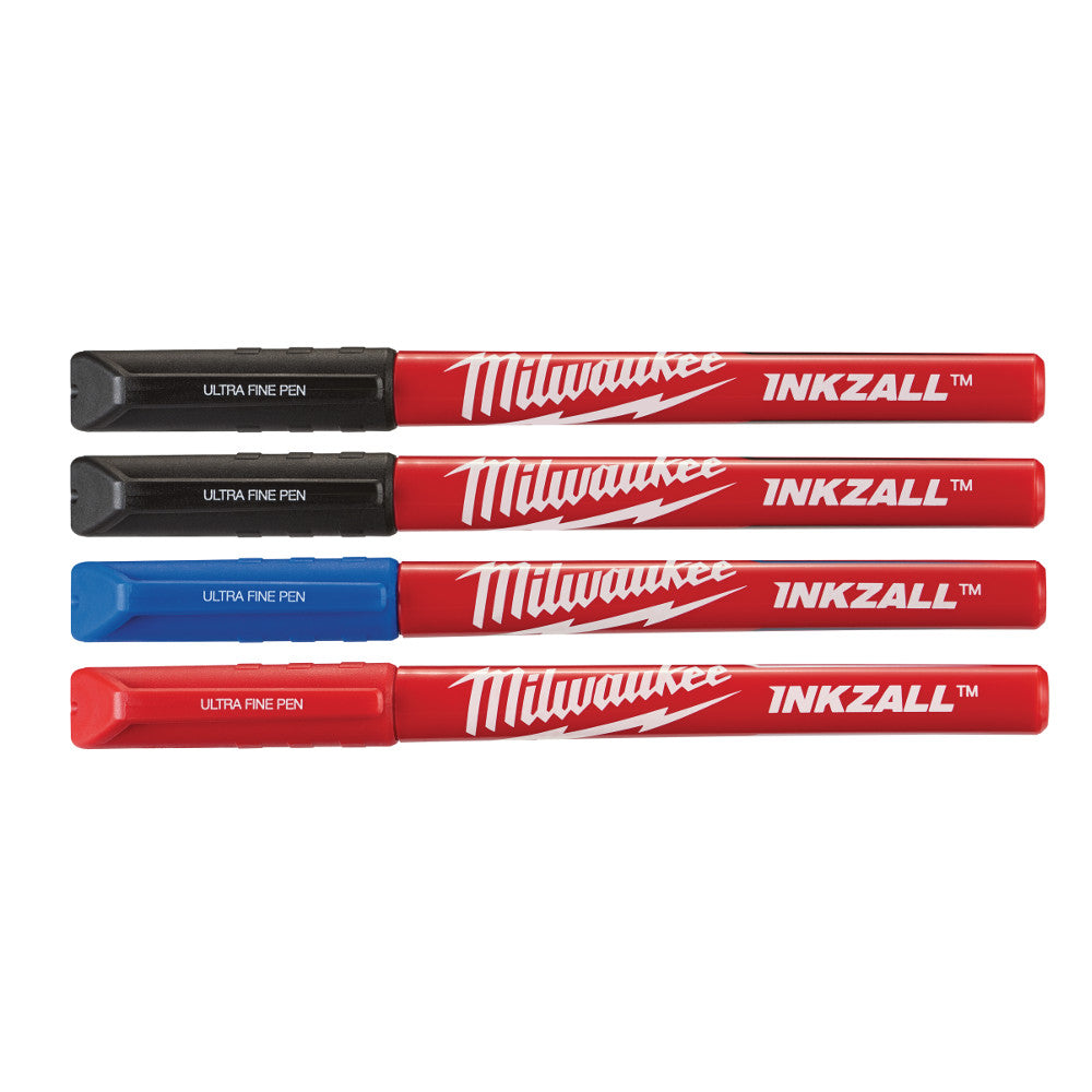 Milwaukee 48-22-3150 12 Pack INKZALL Black Ultra Fine Point Markers