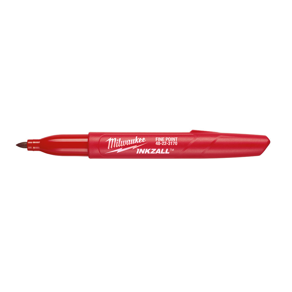 Milwaukee 48-22-3164 INKZALL Black Ultra Fine Point Pen, 4-Pack