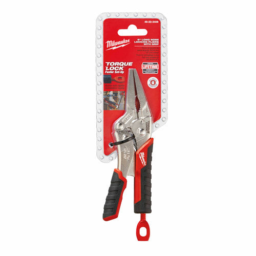 Milwaukee MT555 8 in. Long Nose Comfort Grip Pliers (USA)