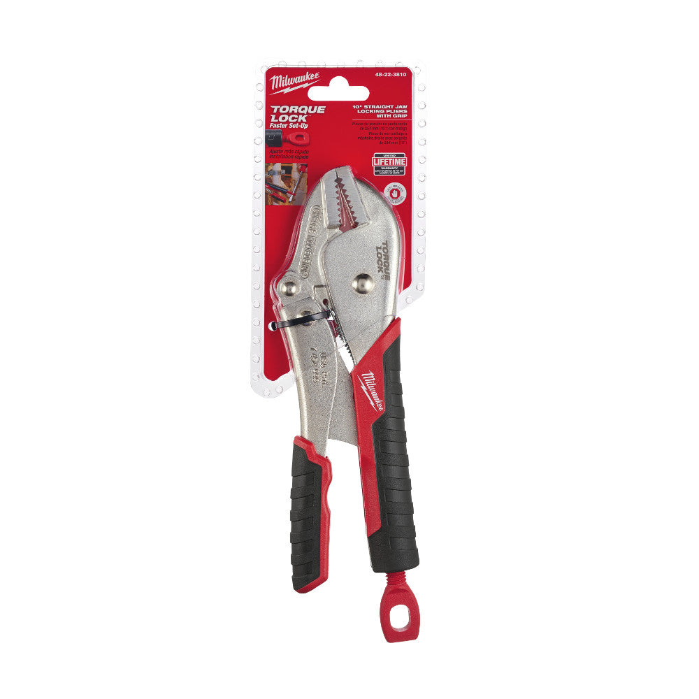 Milwaukee 9 in. Torque Lock Long Nose Locking Pliers with Durable Grip  48-22-3409 - The Home Depot
