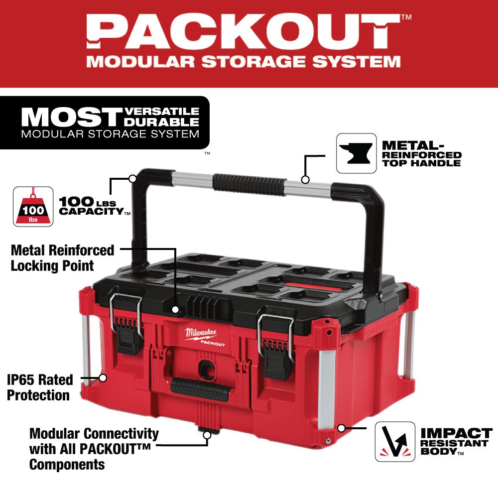 Milwaukee 48-22-8428 PACKOUT Rolling Tool Chest
