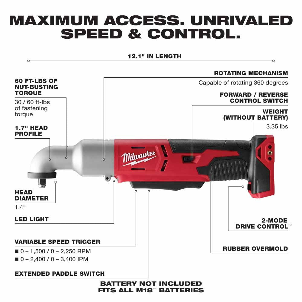 Milwaukee 2658-20 M18 3/8