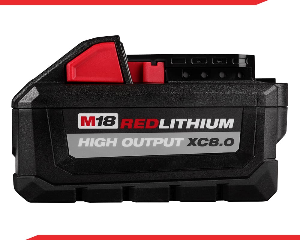 Milwaukee shop 8.0 battery