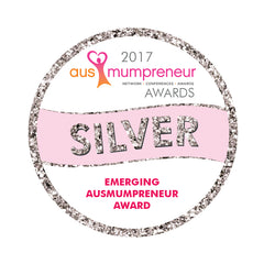 Silver Award for Emerging AusMumpreneur Award 2017 for Feel Better Box