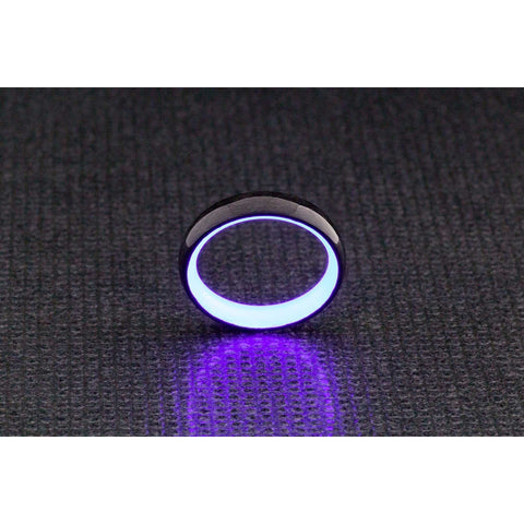 Brilliant Purple Glow in The Dark Ring